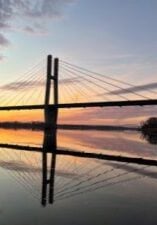 Sunset Bayview Bridge 2022